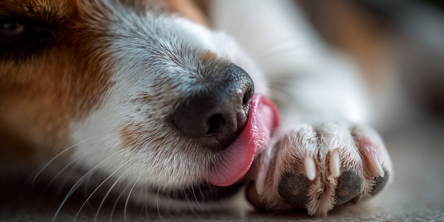 Excessive paw licking often signals local irritation, pain, or even systemic disease. Common causes include allergy, bacterial infections, and bacterial or yeast infection, all of which can lead to discomfort, including itchy paws, and persistent licking. Pain from dog's arthritis, trauma, or nerve damage can also cause this behavior. Understanding the common reasons behind this behavior can help in identifying the exact cause and addressing the underlying health concerns effectively.